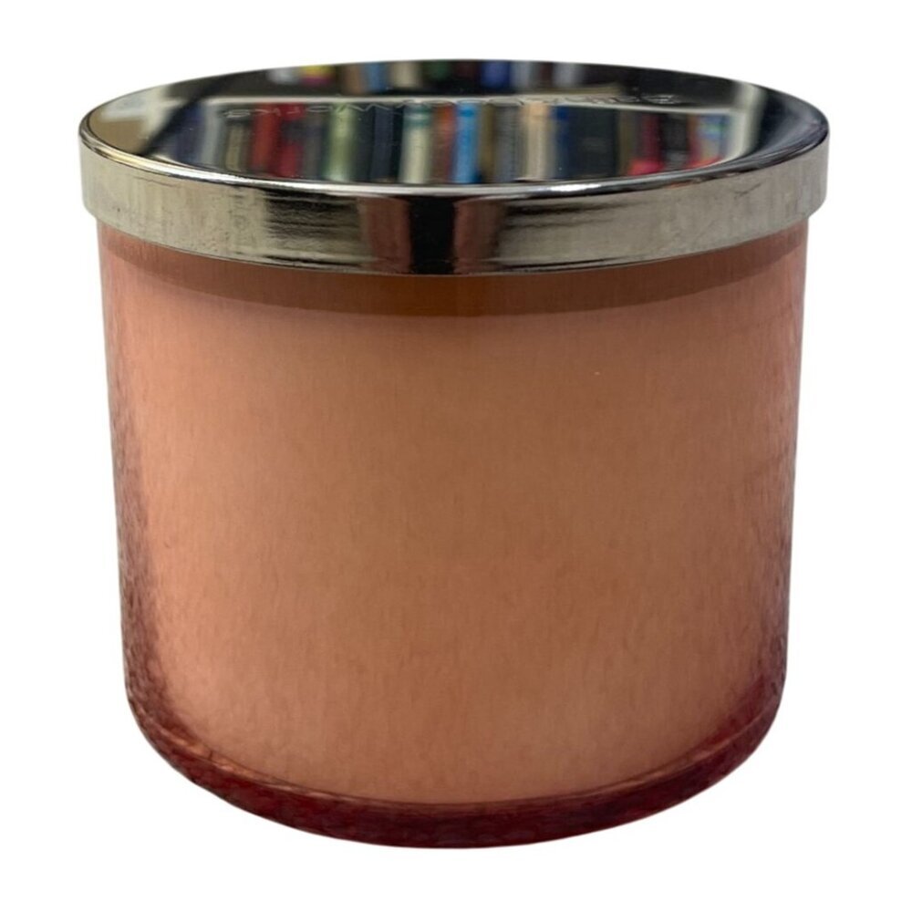 Bath & Body Works Peach Bellini Scented Candle 3 Wick 14.5oz - Picture 3 of 8